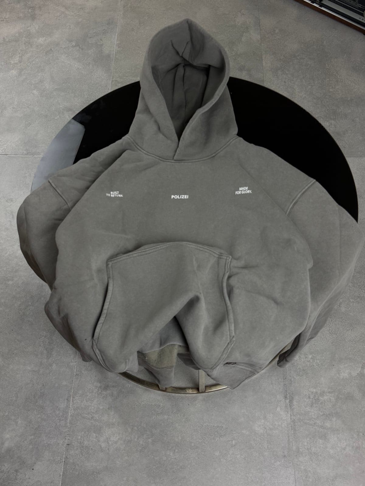 washed smoke grey sweatshirt