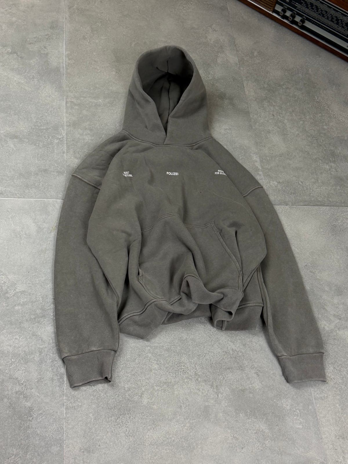 washed smoke grey sweatshirt