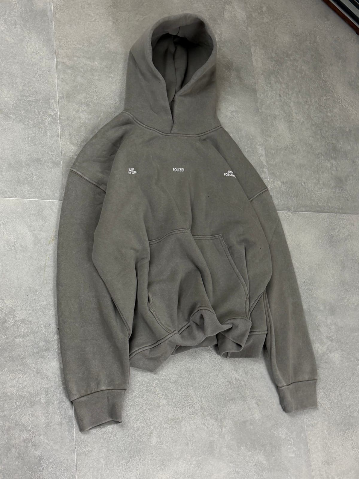 washed smoke grey sweatshirt