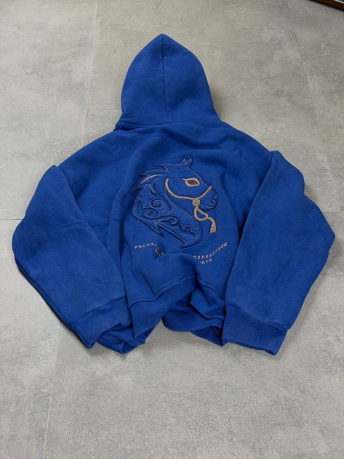Royal blue sweatshirt