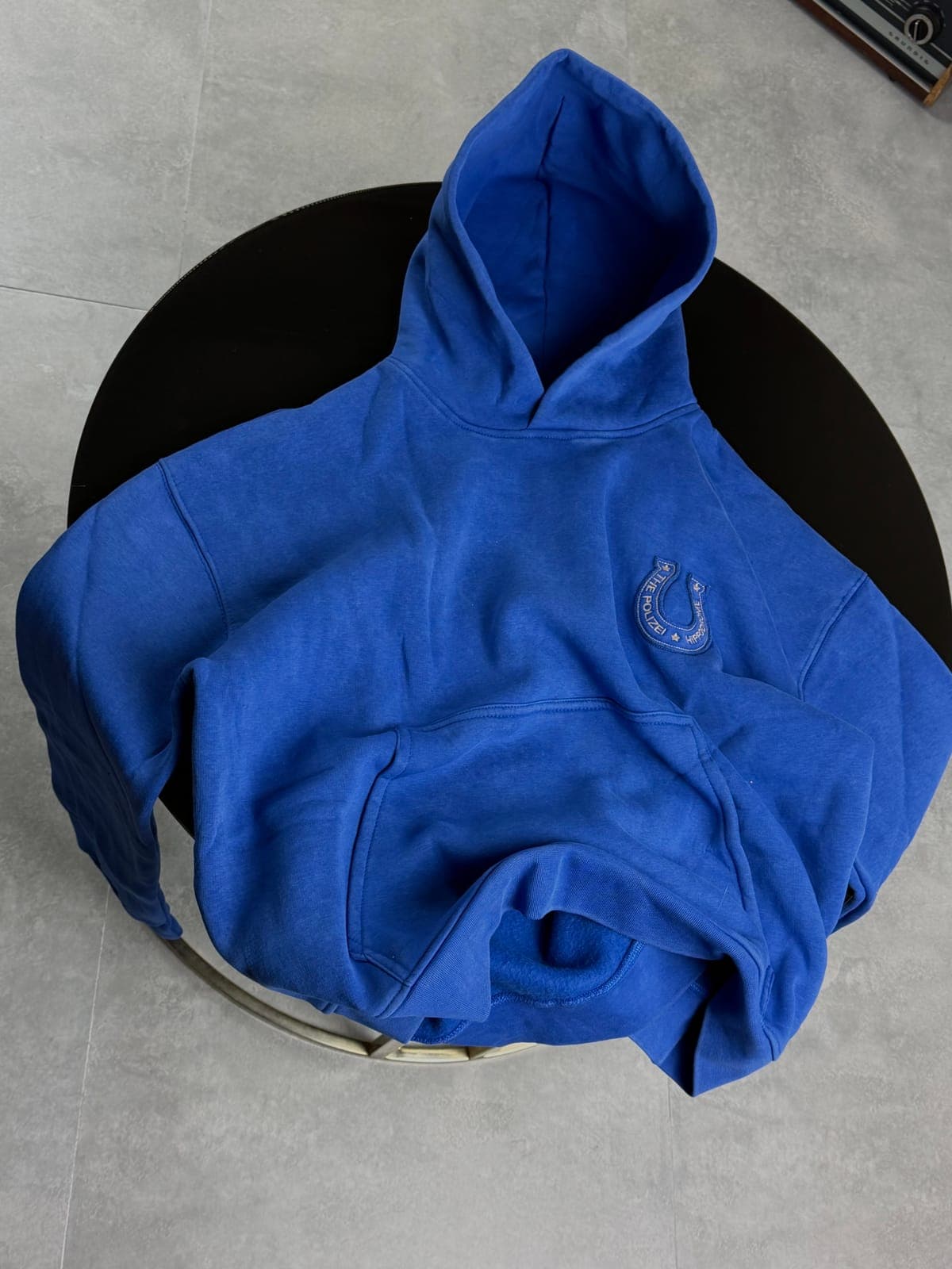 Royal blue sweatshirt