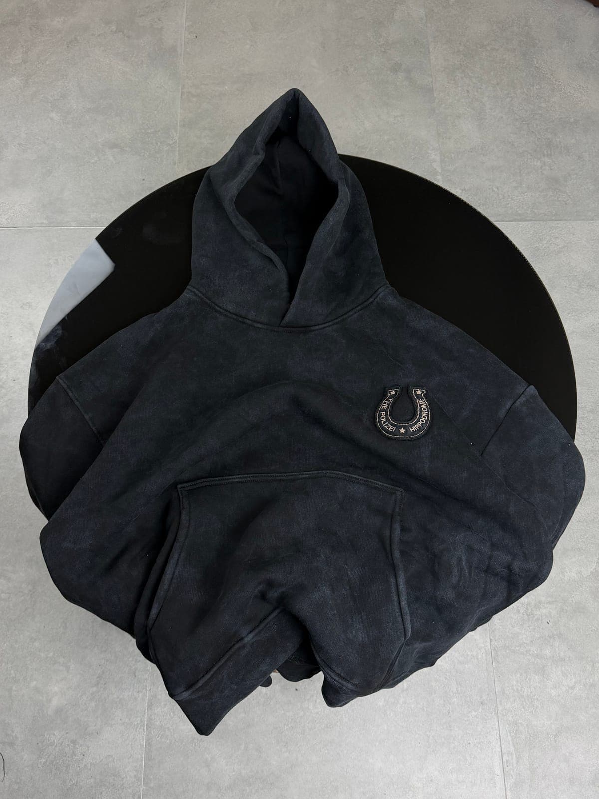 Black Horse Embroidery Sweatshirt