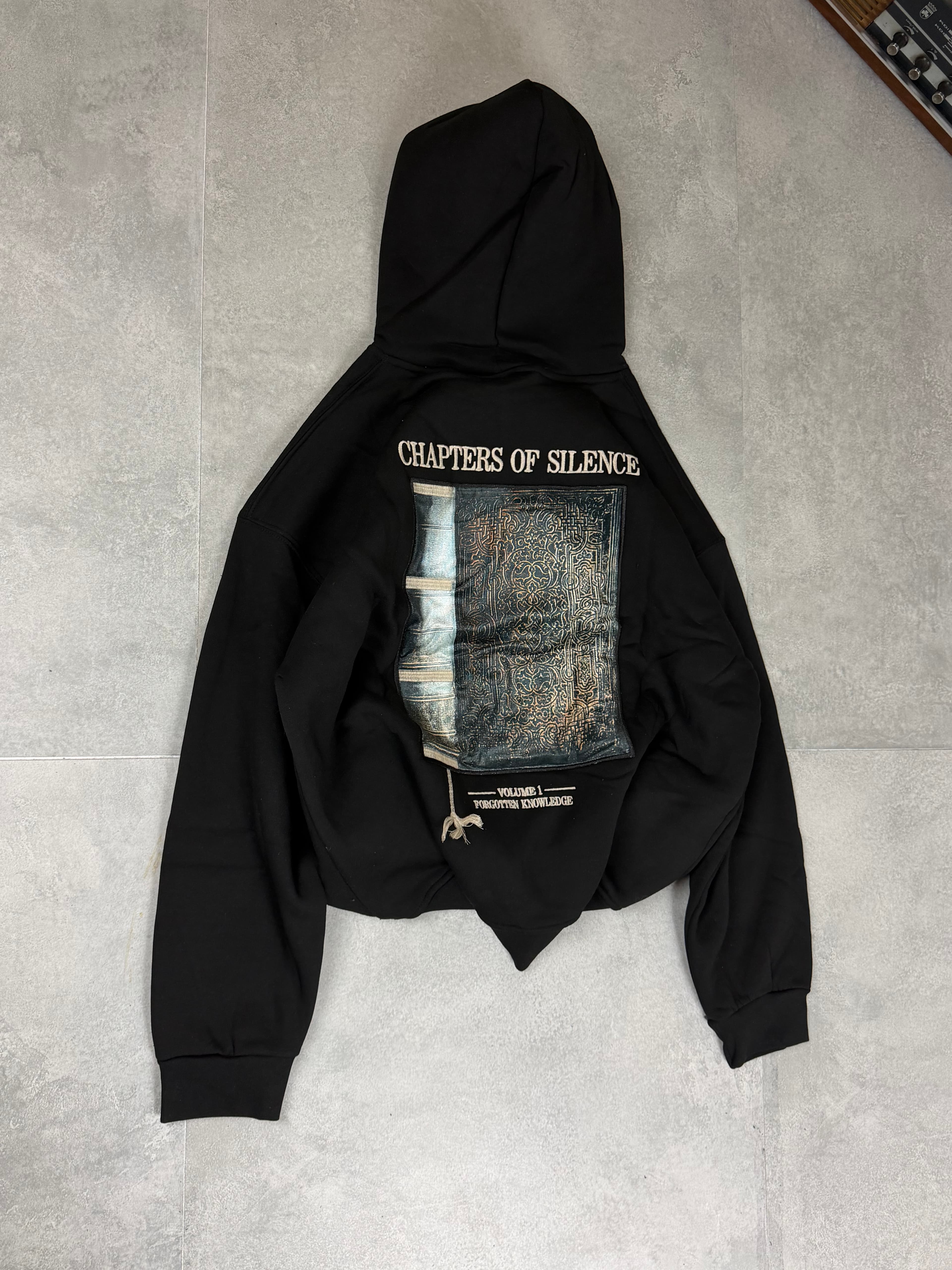 Black Carpet Stitch Sweatshirt