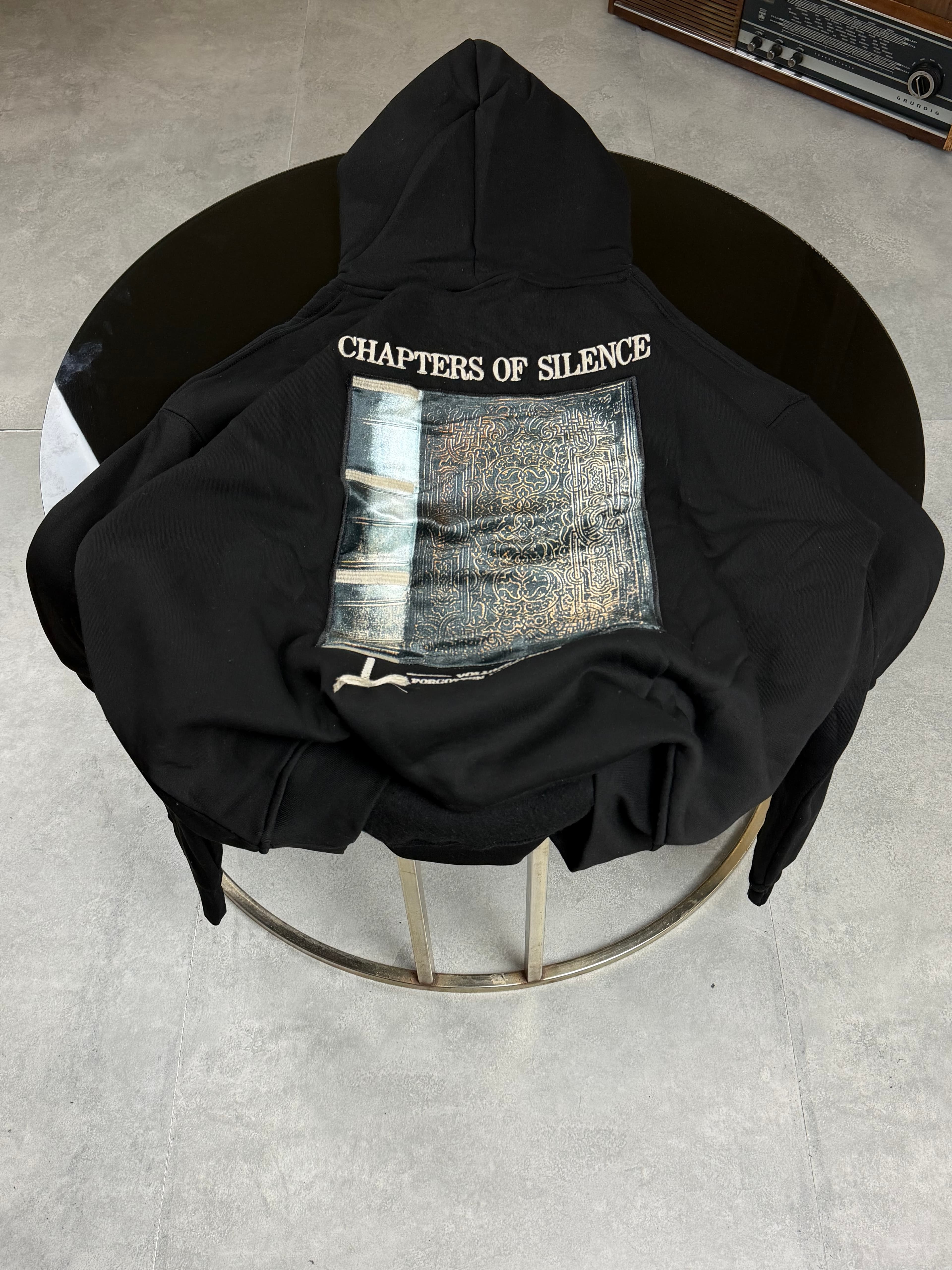Black Carpet Stitch Sweatshirt
