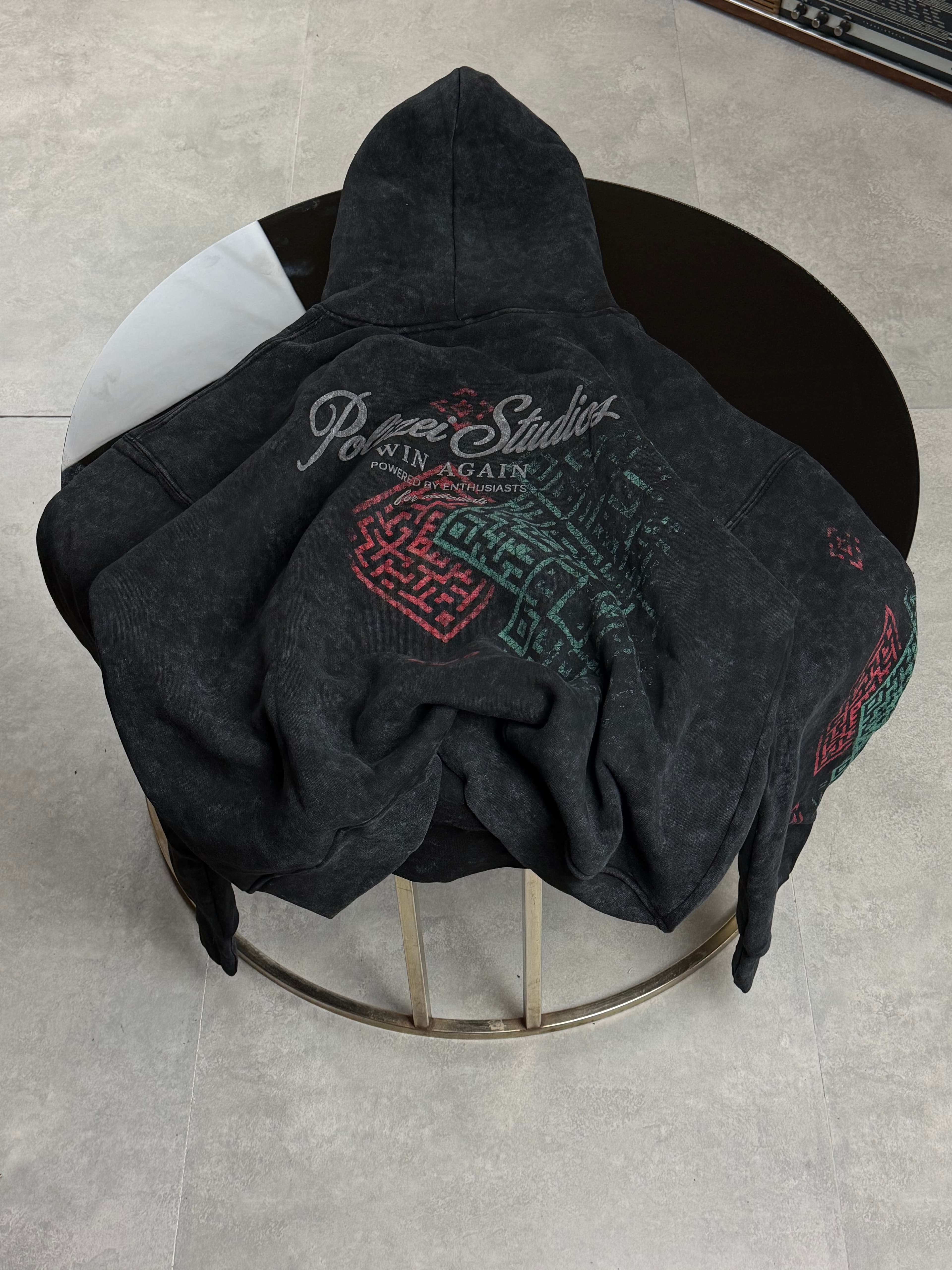 Black Graphic Sweatshirt
