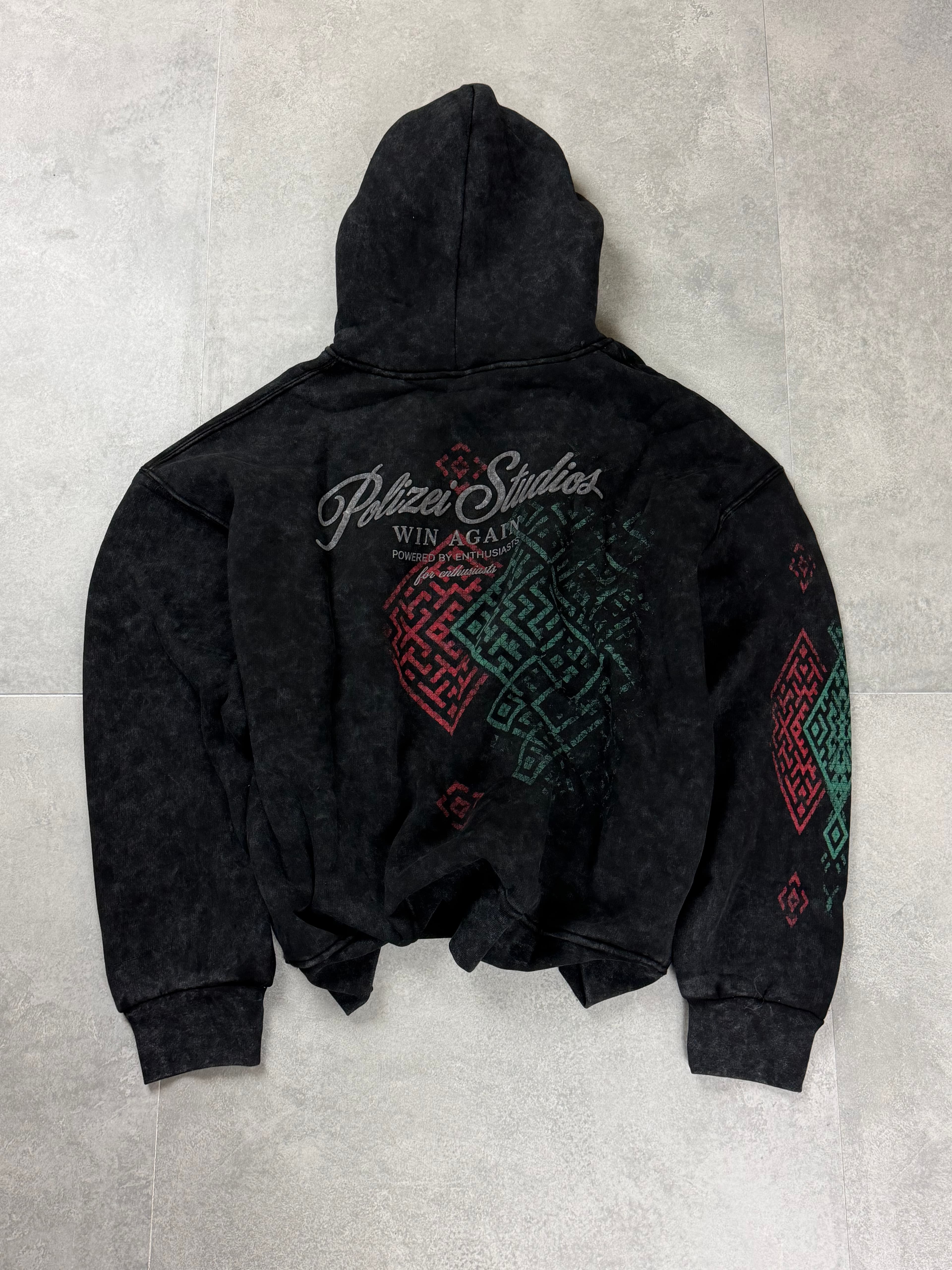 Black Graphic Sweatshirt