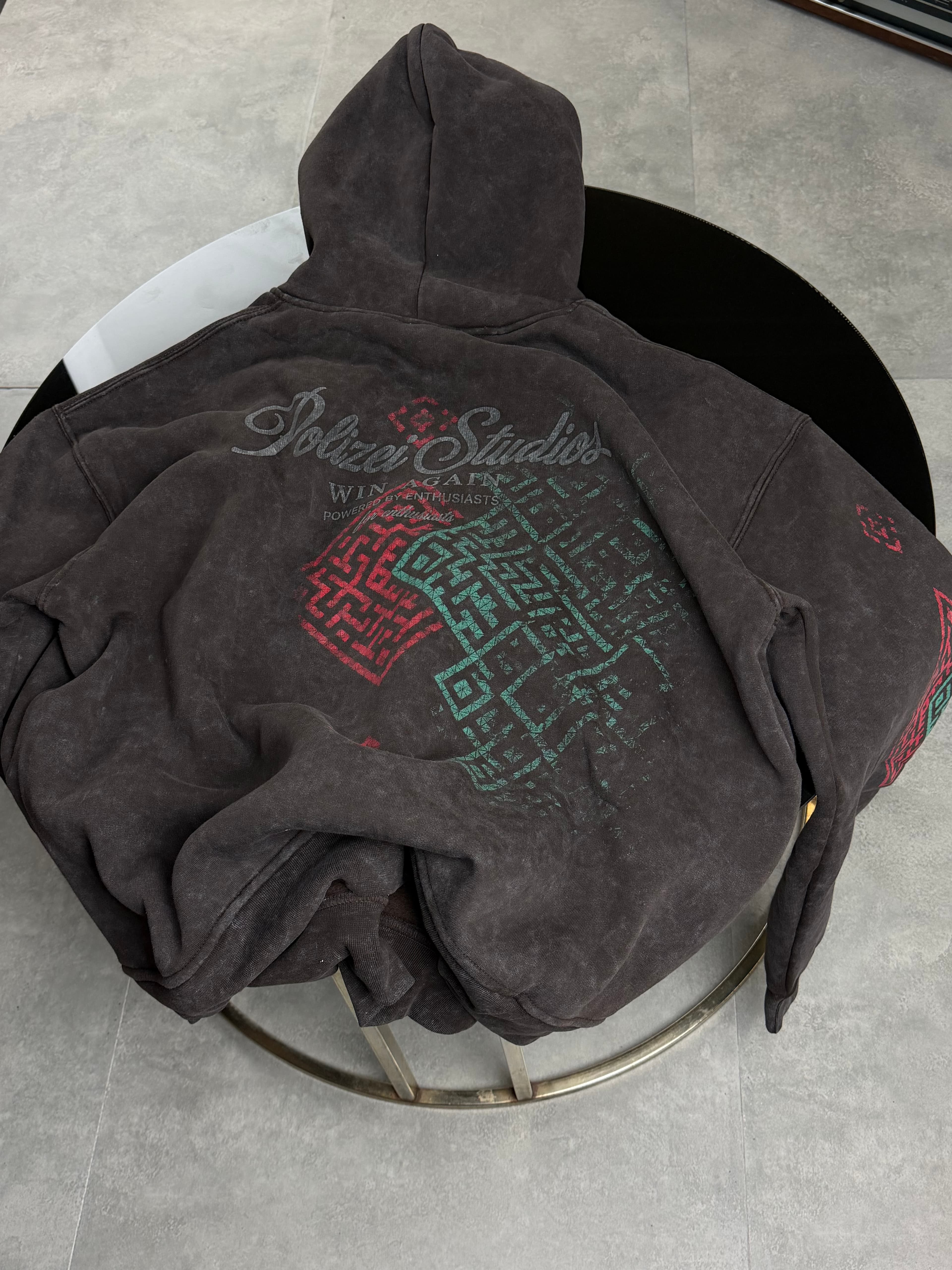 Brown Graphic Sweatshirt