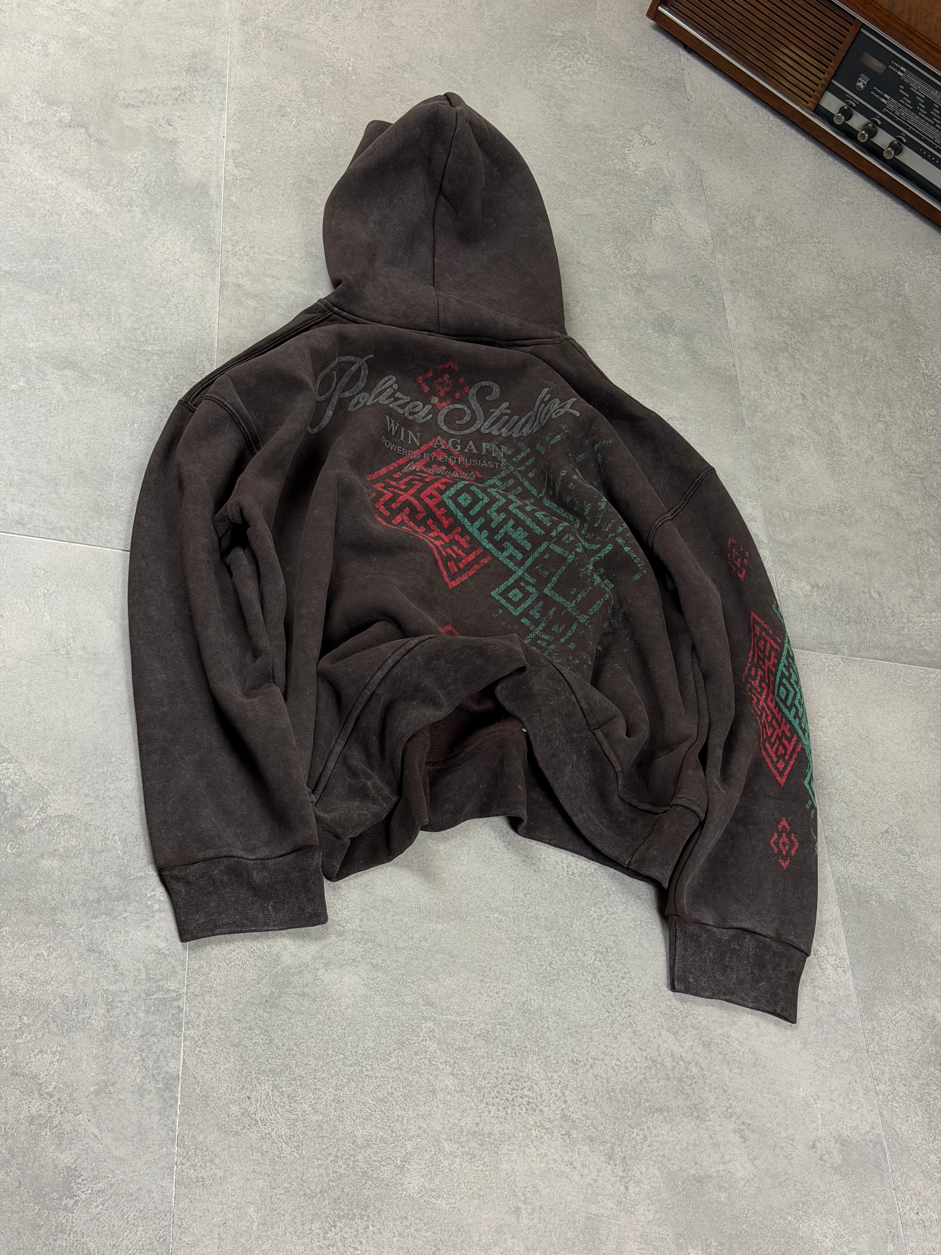 Brown Graphic Sweatshirt