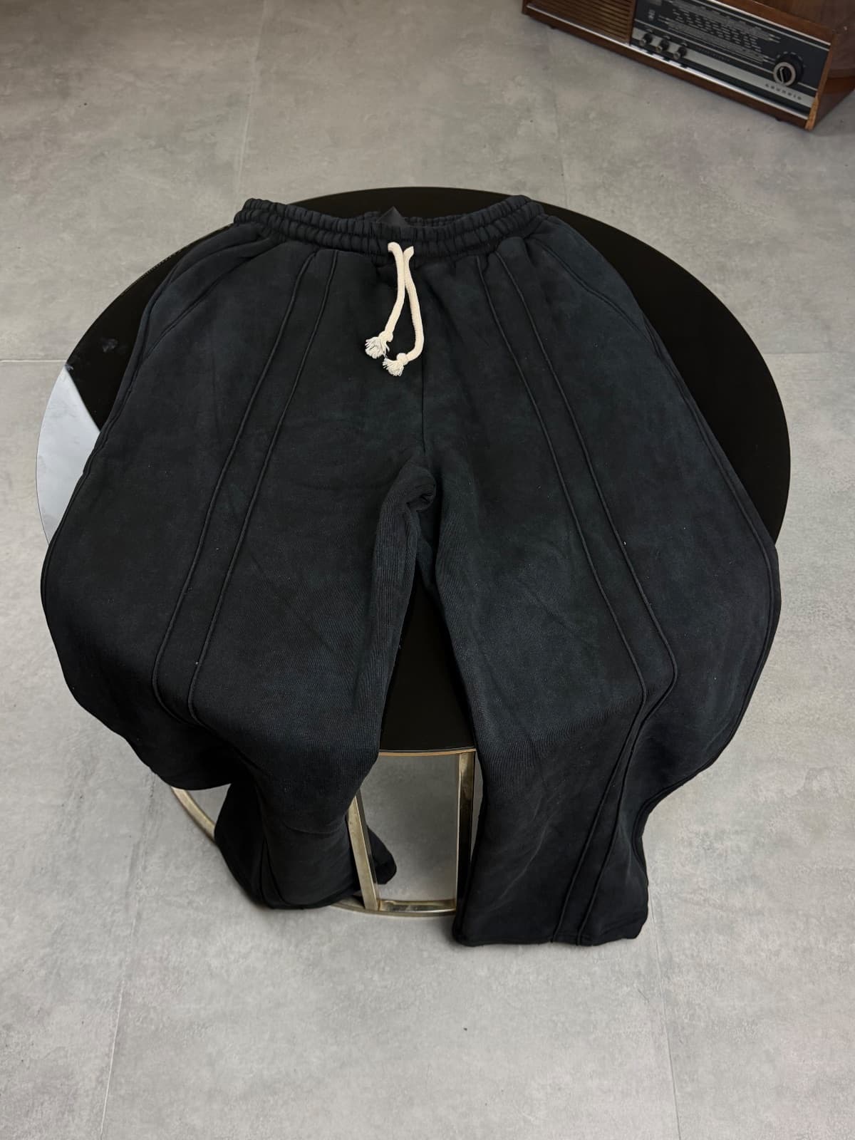 Black Baggy Sweatpants