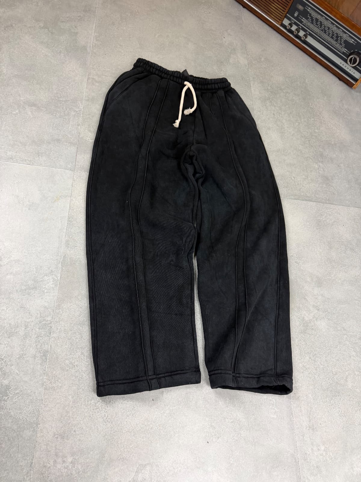 Black Baggy Sweatpants