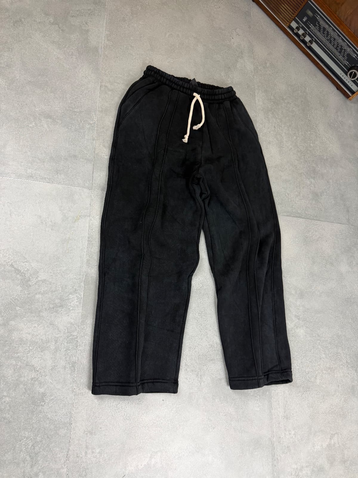 Black Baggy Sweatpants