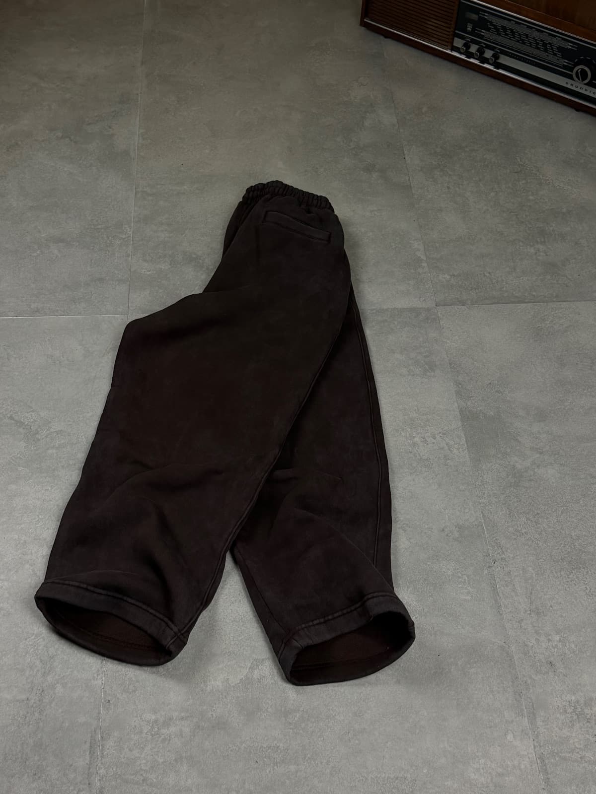 Brown Baggy Sweatpants