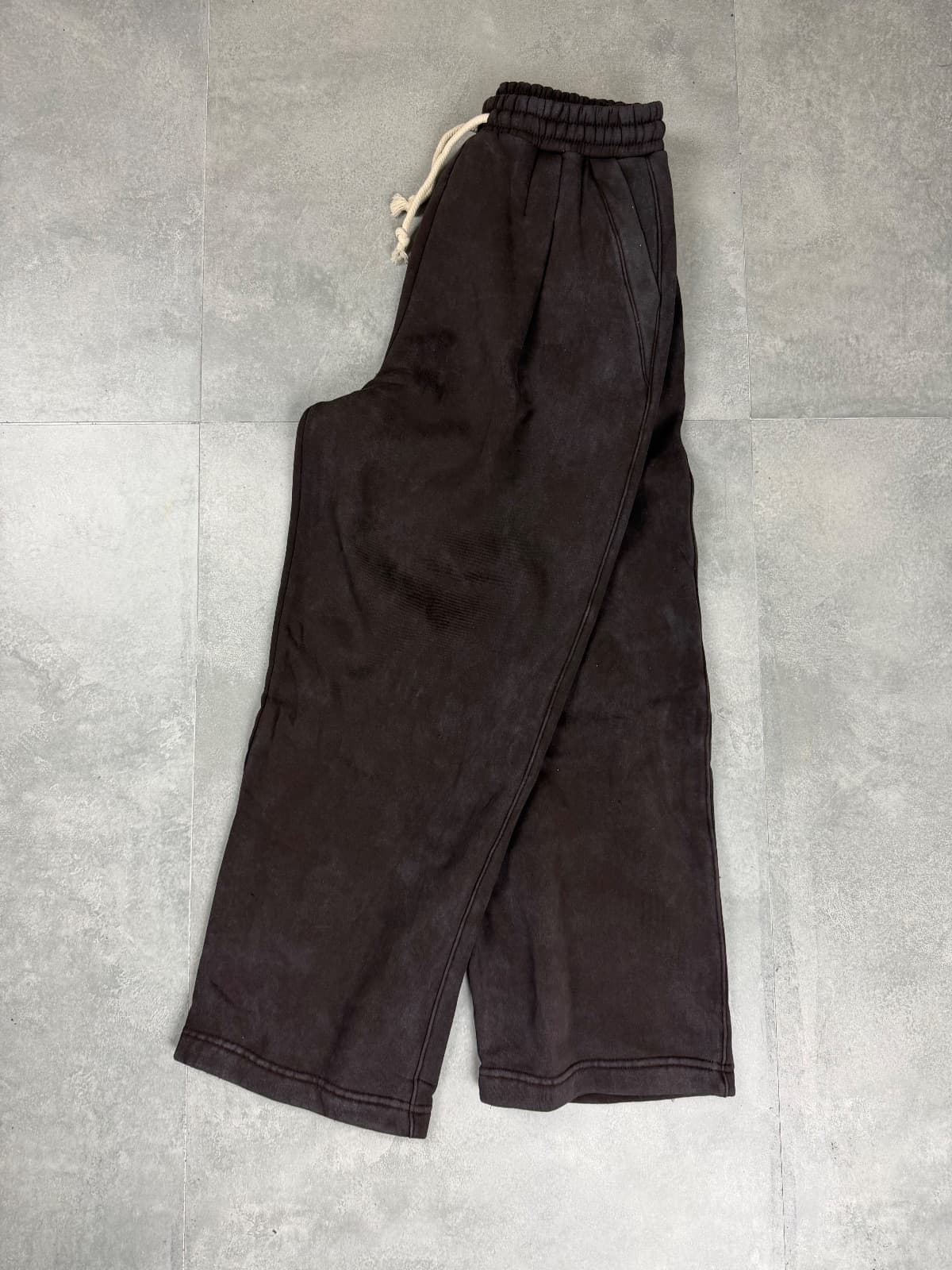 Brown Baggy Sweatpants