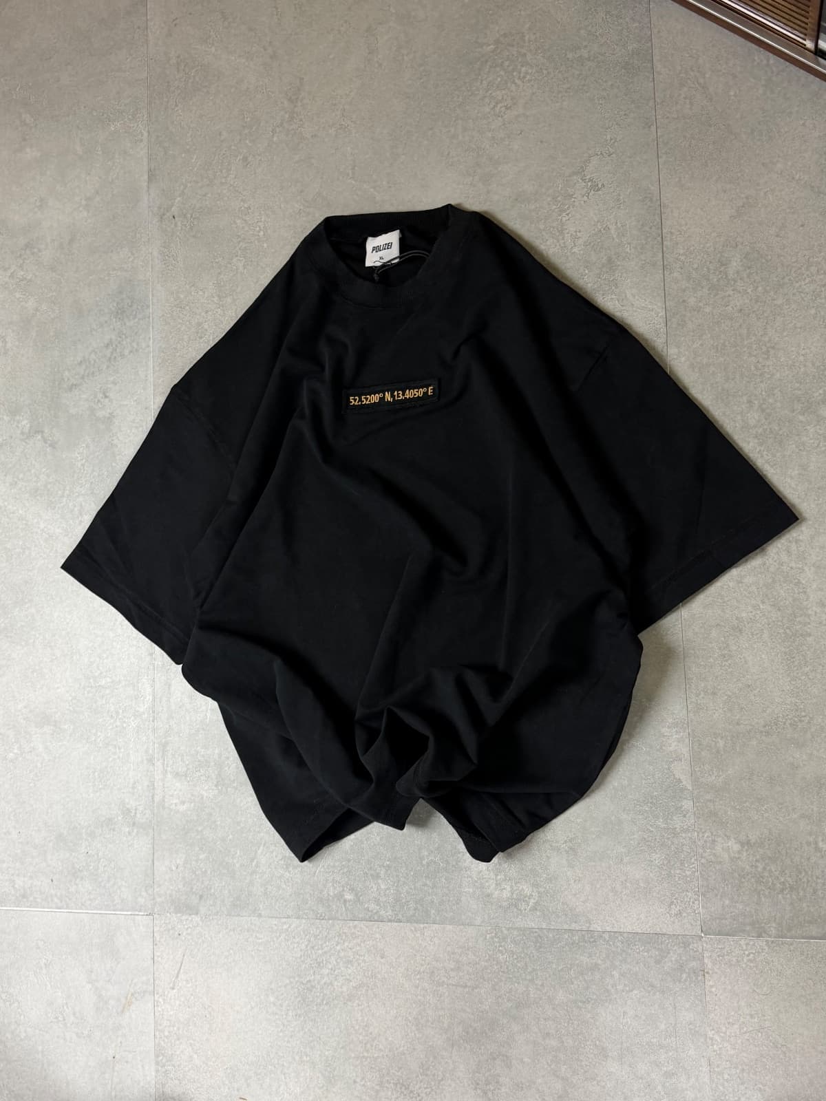 Black Washed Location T-Shirt
