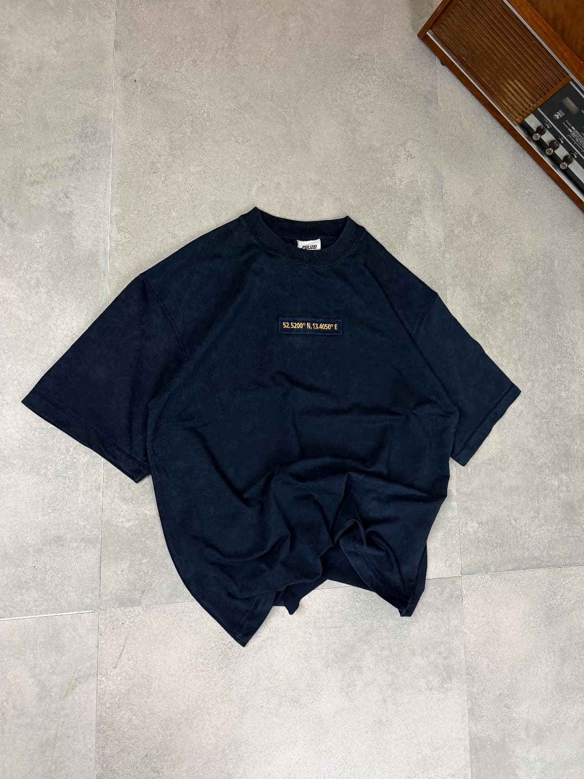 Blue Washed Location T-Shirt