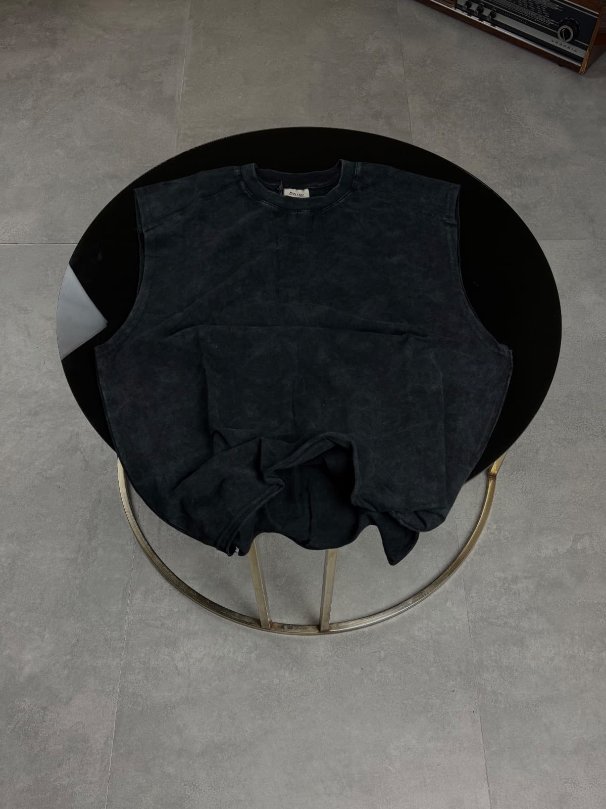 Black Washed Tshirt